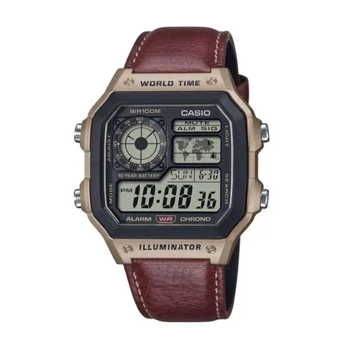 Casio Youth World Timer Digital Men's Watch